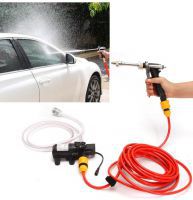 12V Car Washing Machine High Pressure Car Electric Washer Wash Pump Set Portable Auto Washing Machine Kit Car Washing Tools