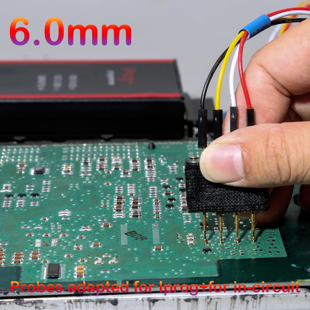 Cheap Probes Adapter for IPROG+ for in-circuit ECU Work with Iprog+ Programmer and Xprog