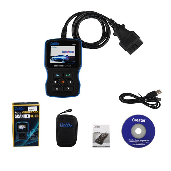 New Arrival Creator C300 OBDII/EOBD Scan Tool Support  Online Update