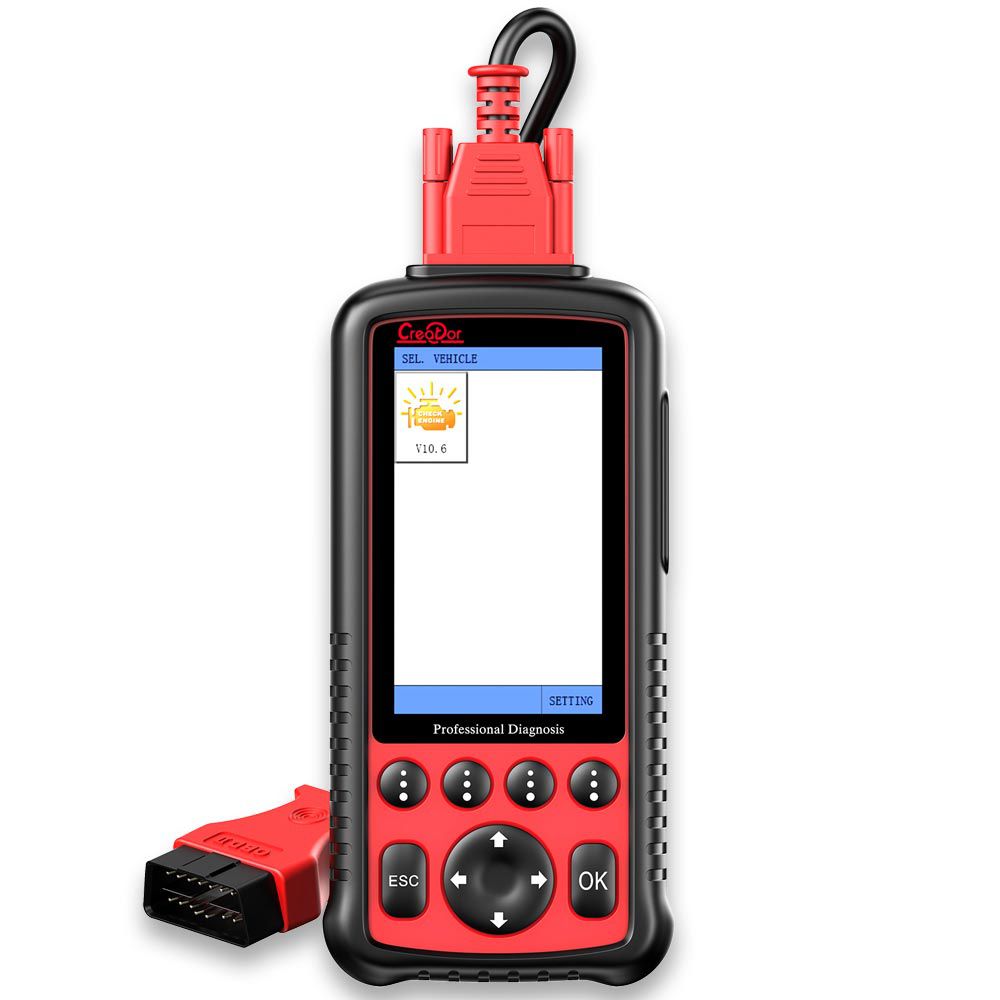 Creator C600 Professional Multi-System Scanner Car Diagnostic Tool Auto Diagnostic Scanner Code Reader