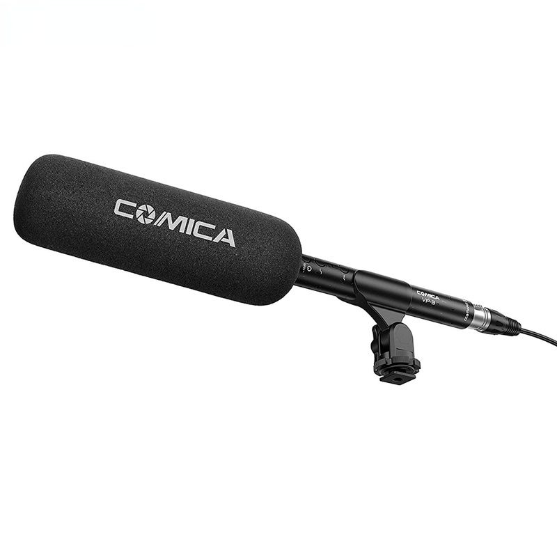 CVM-VP3 Super Cardioid Shotgun Microphone Condenser XLR Mic for Nikon for Canon for Sony Cameras Camcorders Video Recording