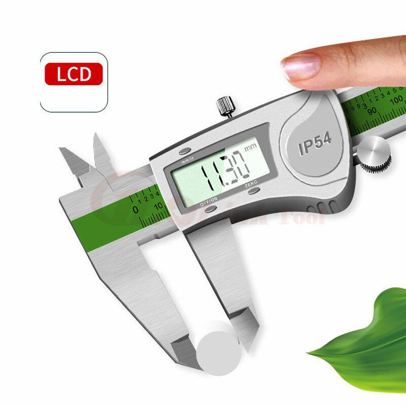 150mm Origin mode Digital Caliper Stainless Steel electronic Vernier Caliper Schieber caliper micrometer +Box