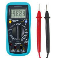 Digital  Multimeter Auto Range 3999 counts AC/DC Ammeter Voltage ohm Tester Current Ohm NCV REL With Backlight