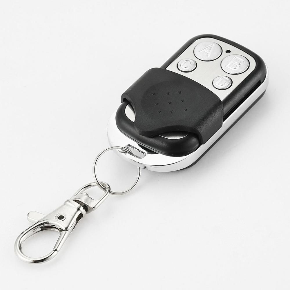 Door Remote 433MHz 4 channel remote control use all 433 MHz fixed code key chains car home and garage 1 pcs