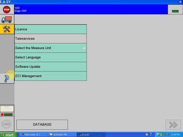 EASY E.A.SY (Electronic Advanced System) Software with Keygen for IVECO with database