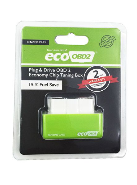 Plug and Drive EcoOBD2 Economy Chip Tuning Box for Benzine 15% Fuel Save