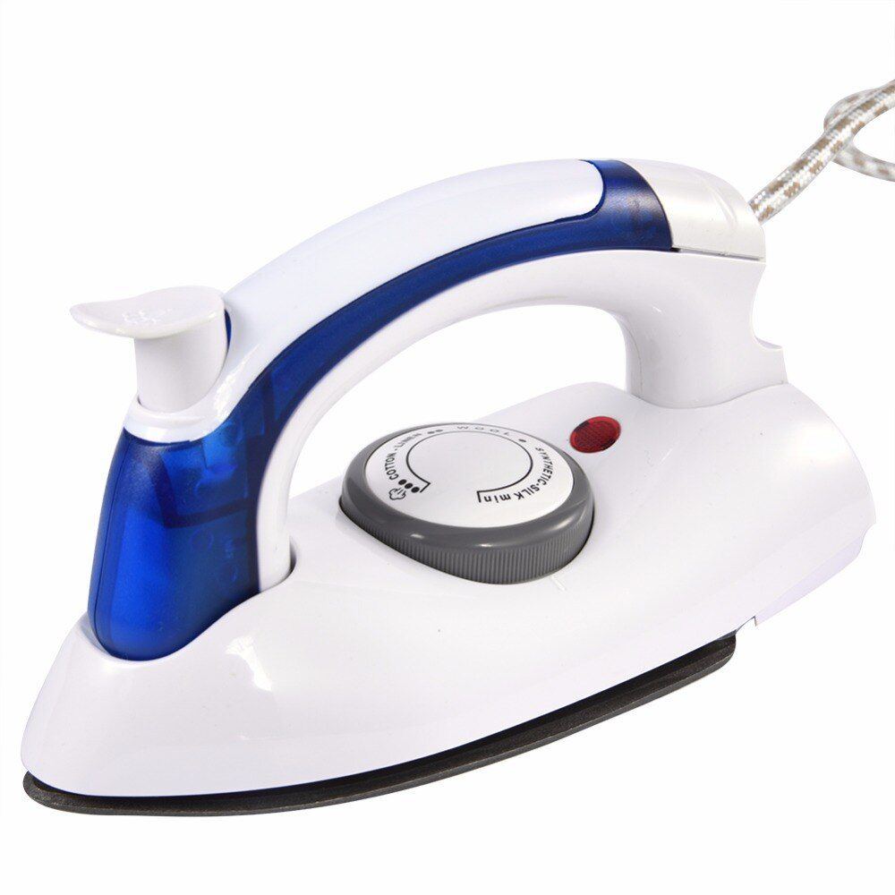 AC220-240V 50/60Hz​  Foldable Handheld Electric Steam Iron  Steamer Travel Iron Temperature Control US  EU Plug