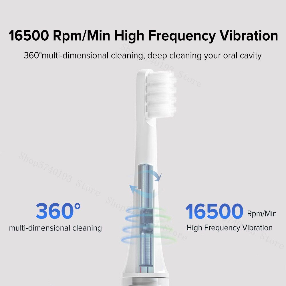 T100 Sonic Electric Toothbrush Adult Ultrasonic Automatic Toothbrush USB Rechargeable Waterproof Tooth Brush Xiami