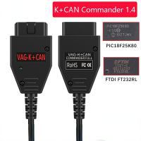 For VAG K CAN Commander 1.4 FTDI FT232RL PIC18F25K80 OBD2 Scanner Diagnostic Tool For VW for Golf/Bor for Jetta for VAG K-line