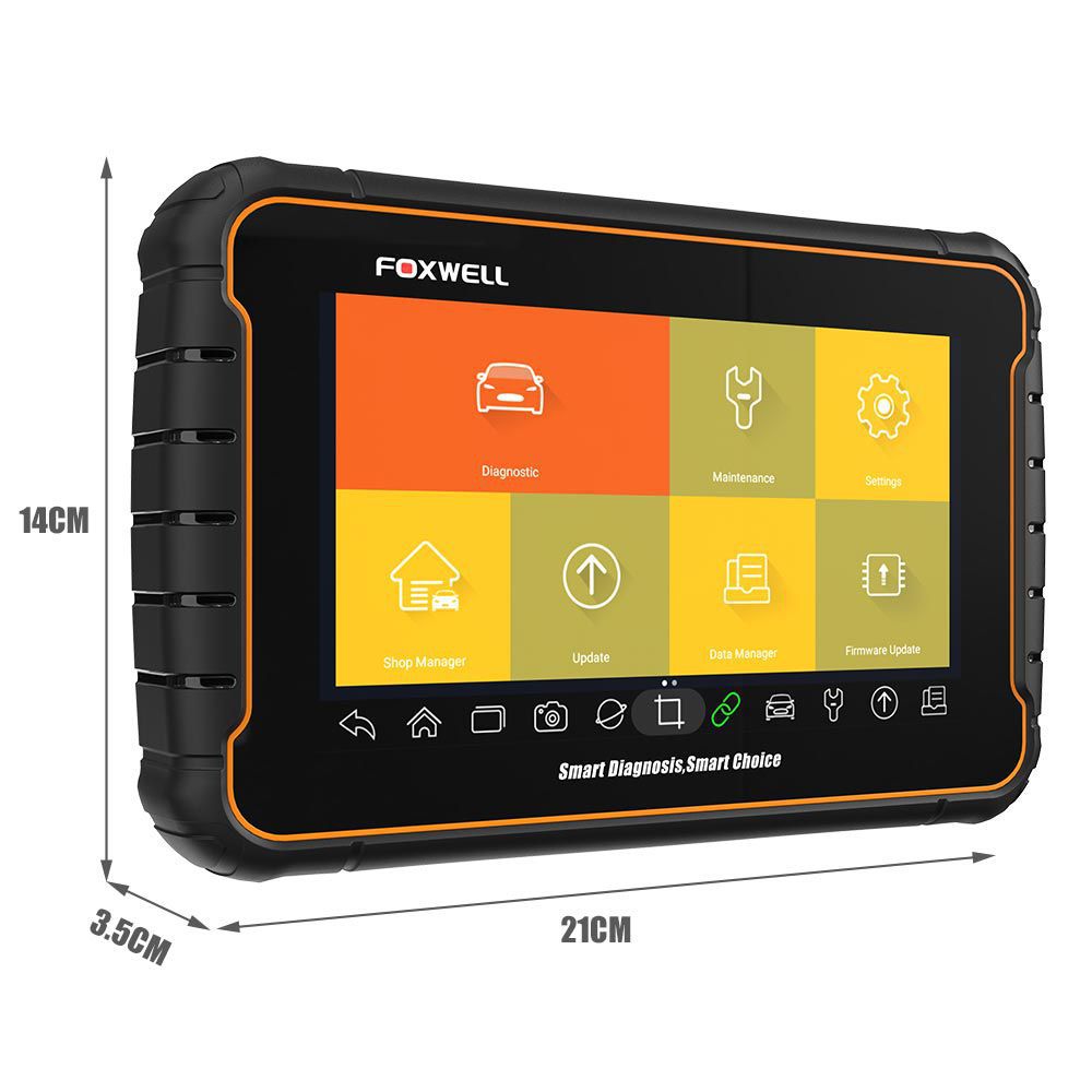 Foxwell GT60 Android Tablet Full System Scanner Support 19+ Special Functions Oil/EPB/Reset/DPF/BMS/Injector/Coding Update Version of GT80