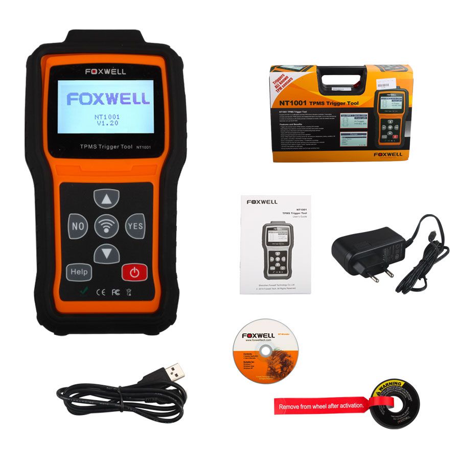 Original Foxwell NT1001 TPMS Trigger Tool Multi Languages