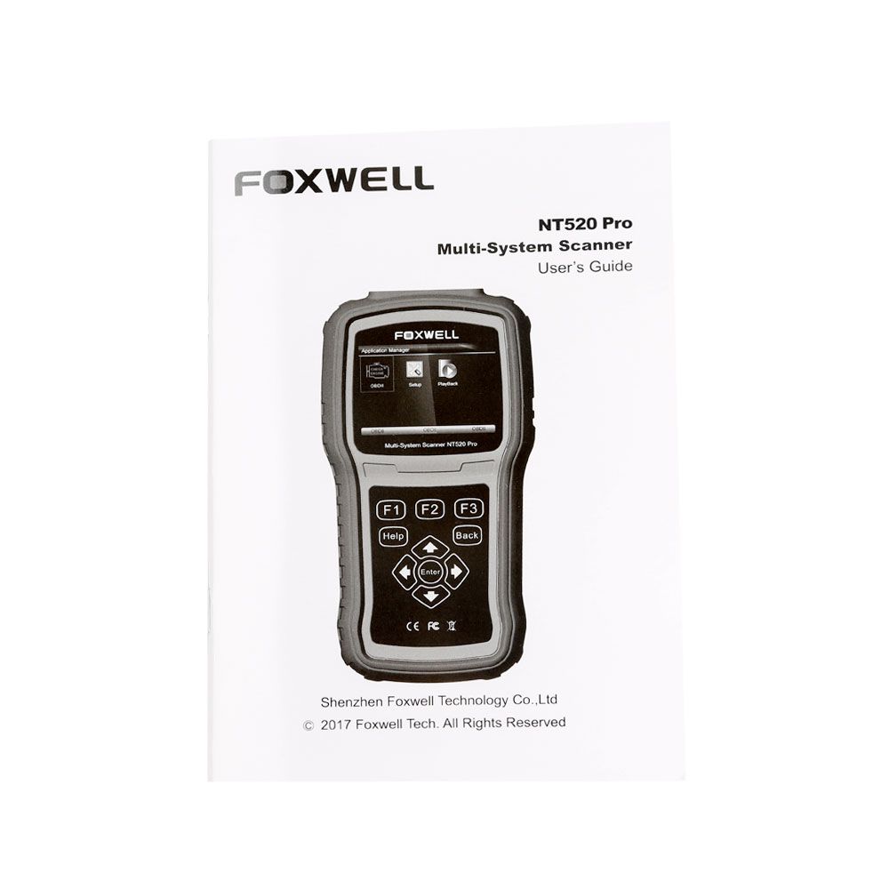 Foxwell NT520 PRO OBD2 Car Scanner Full System Multi-System ABS Airbag Crash Data EPB Oil Reset for Mercedes BMW Audi KIA Diagnostic Tool