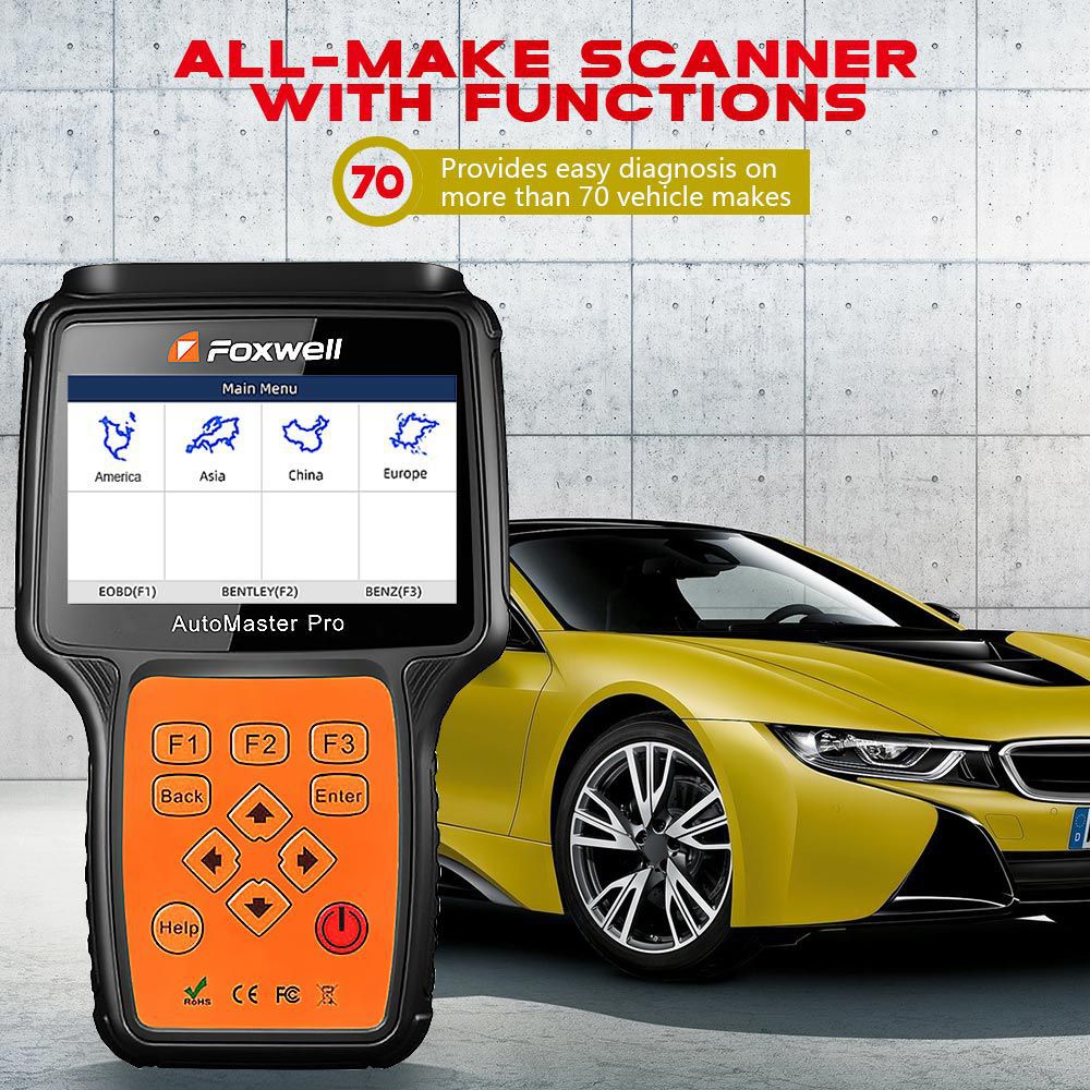 Foxwell NT680 Pro All System All Makes Scanner with Special Functions Updated Version of NT644 Pro