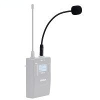 GM-C1 Wireless Gooseneck Microphone Cardioid Directional Microphone for Comica and Other Wireless Lavalier Microphones