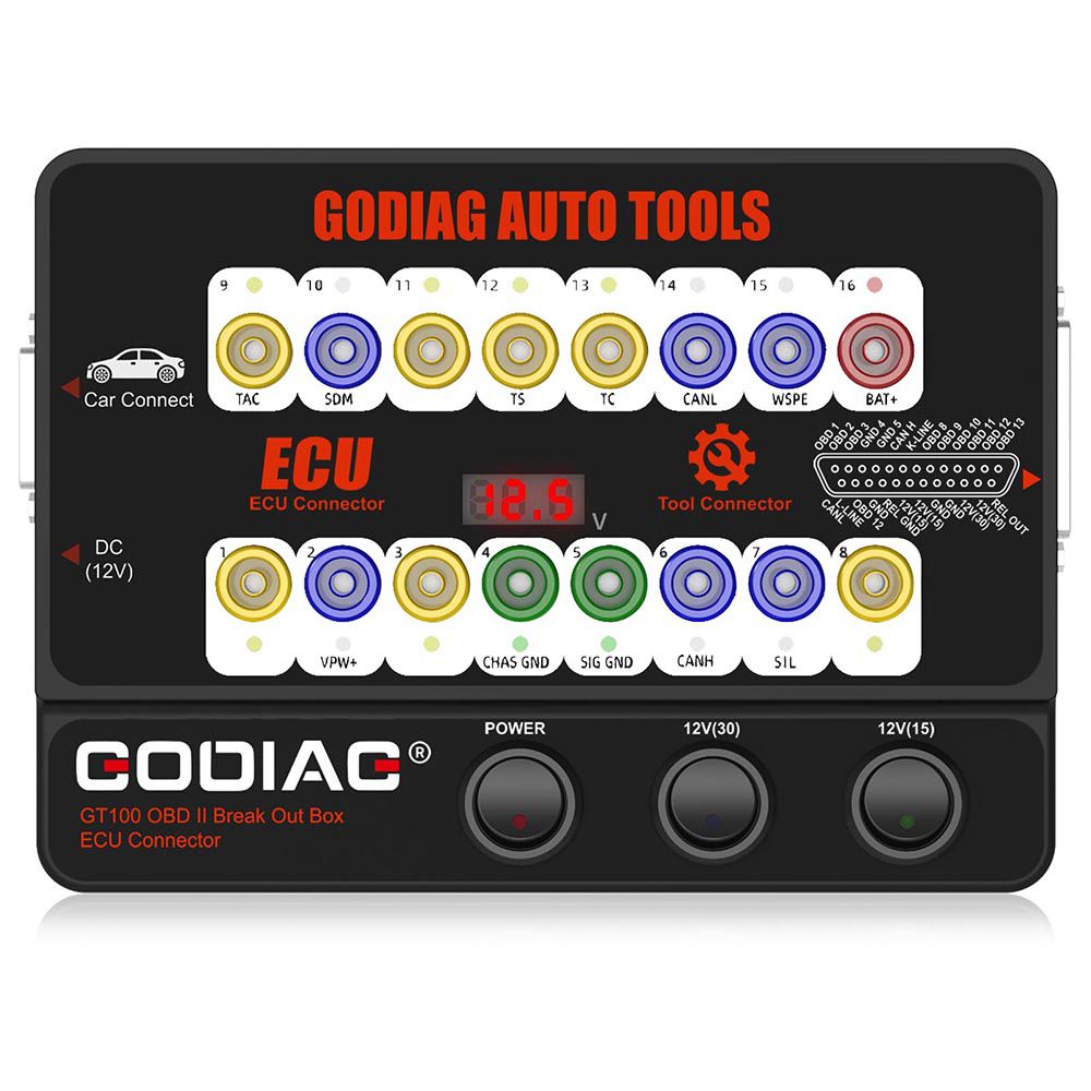 GODIAG GT100 Breakout Box ECU Tool with BMW CAS4 CAS4+ and FEM/BDC Test Platform Full Package