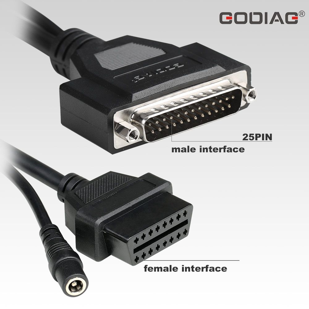 GODIAG OBD2 To DB25 Cable