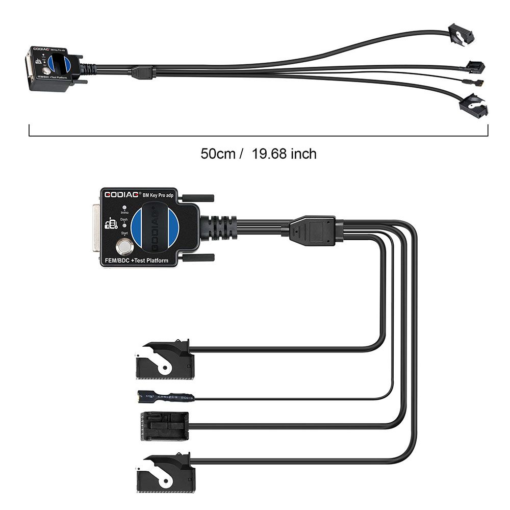 GODIAG BMW FEM/BDC Test Platform Work with Xhorse VVDI2/Key Tool Plus Pad, Autel IM608, CGDI BMW etc