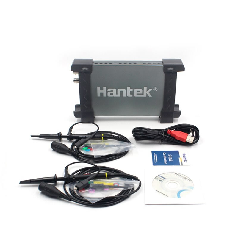 Hantek 6022BE Laptop PC USB Digital Storage Virtual Oscilloscope 2 Channels 20Mhz Handheld Portable Osciloscopio