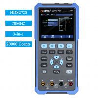 HDS272 Oscilloscope 3-in-1 Digital Oscilloscope Waveform Generator Multimeter 2CH USB TypeC 40/70MHz 3.5 LCD Test Meter