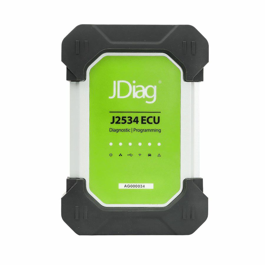 JDiag Elite II Pro J2534 Device with Full Adapters Diagnostic and Programming 2 in 1 with DELL E6430 PC 4G RAM I5 CPU 160GB SSD