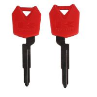 Motocycle Key Shell (Red Color) for Kawasaki 5pcs/lot