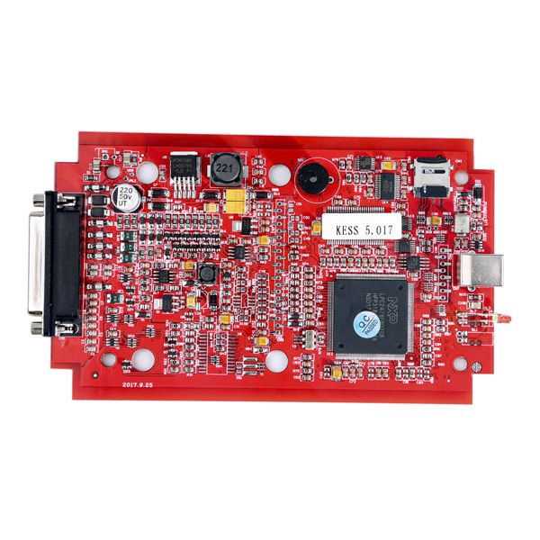 KESS V2 V5.017 Red PCB Firmware EU Version V2.47 Supports Online Connection No Token Limited