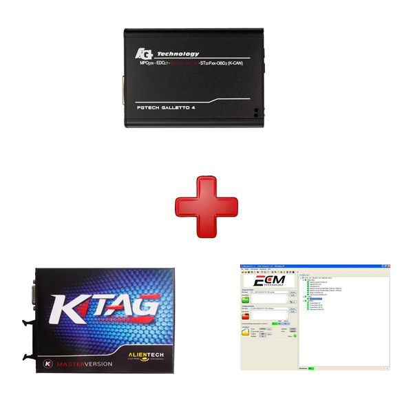 KTAG K-TAG Plus V54 FGTech Galletto Plus ECM TITANIUM