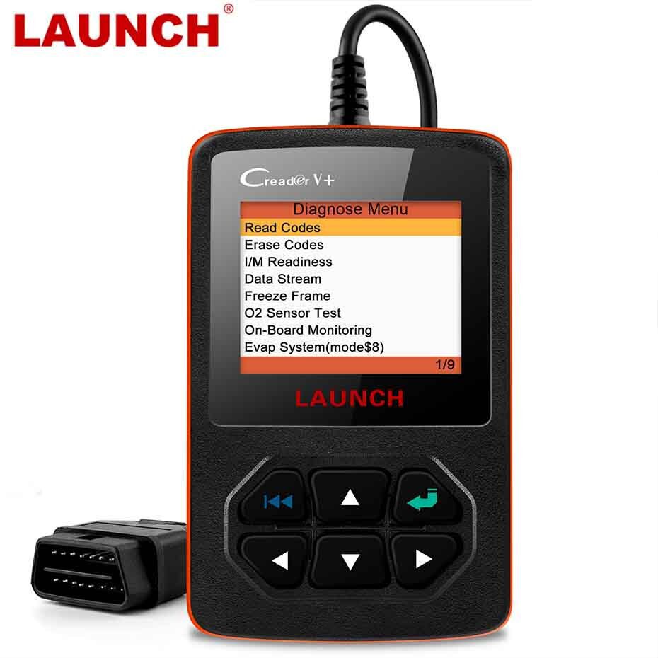 Launch Creader V+ OBD2 Automotive Scanner Fault Code Reader With Multi-language OBD 2 Car Diagnostic Tool Auto Scanner