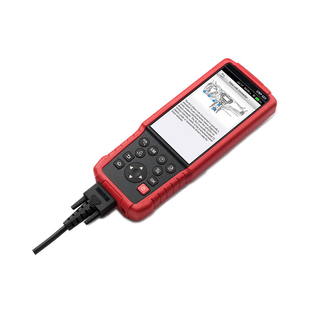 LAUNCH CRP423 Auto Diagnostic Tool OBD2 Code Reader X431 CRP423 Scanner Supports ENG ABS SRS AT Update Online