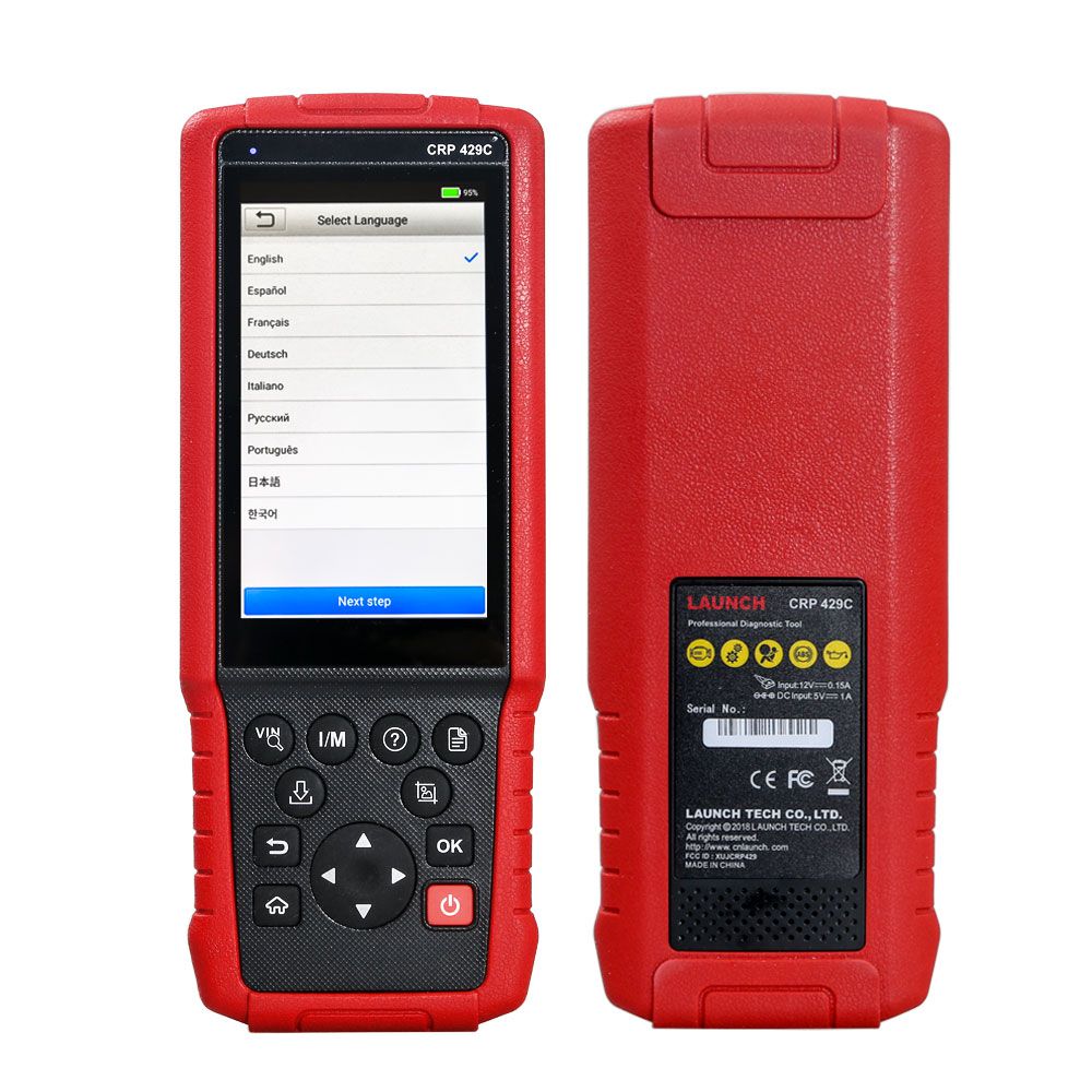 LAUNCH X431 CRP429C Four System Auto Diagnostic tool for Engine ABS SRS AT+11 Service Functions Update Online