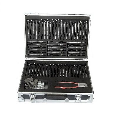 LISHI 2 in 1 Auto Pick and Decoder Locksmith Kit Including 77Pcs