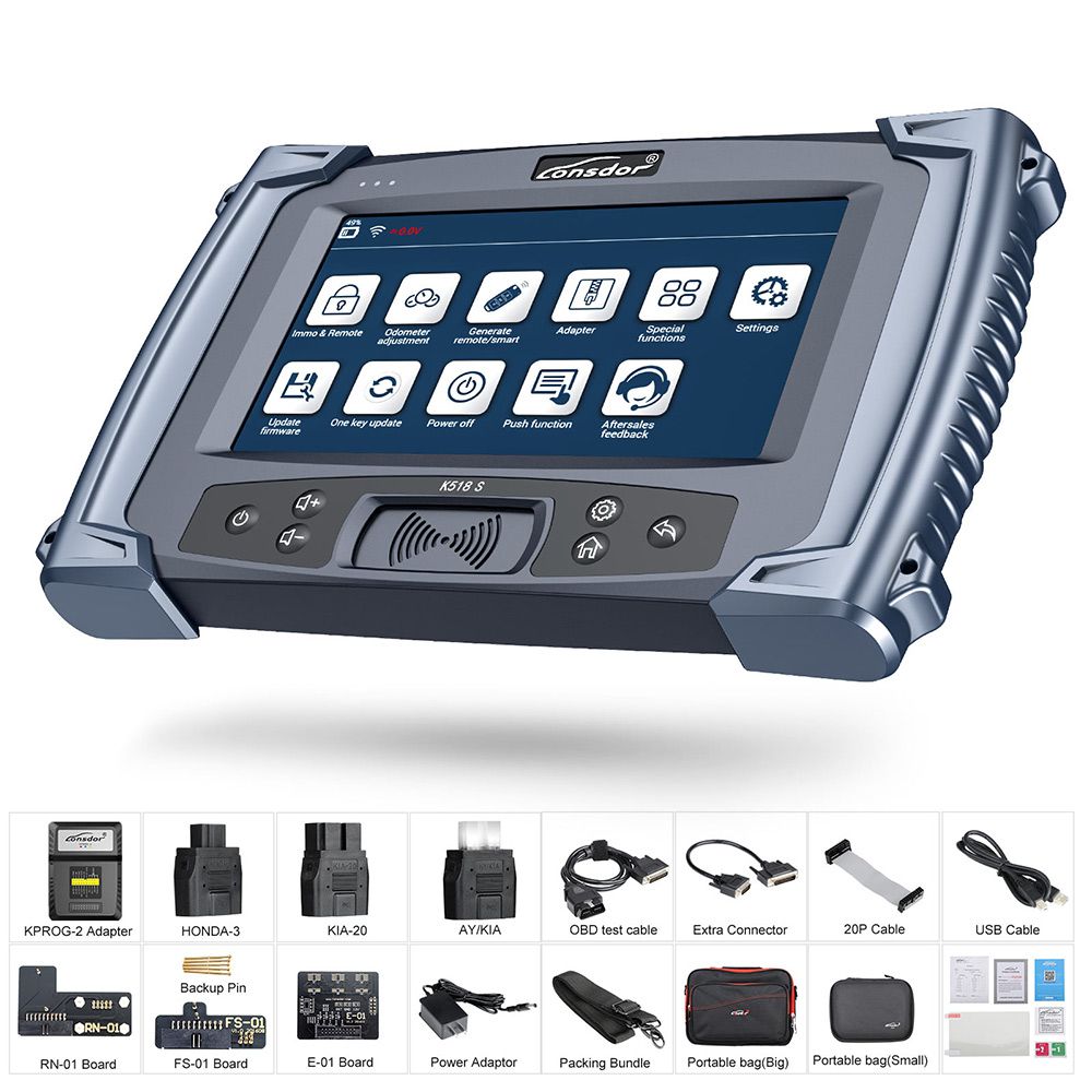 LONSDOR K518S Key Programmer Full Version Supports All Makes and Odometer Adjustment Function Car Key Programming Tool