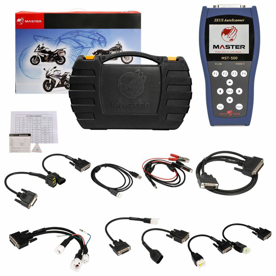 MASTER MST-500 Handheld Motorcycle Diagnostic Scanner Tool