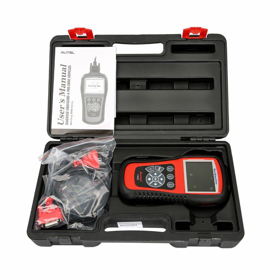 MaxiDiag Elite MD802 For 4 System With Datastream Model Engine Transmission ABS and Airbag Code Scanner