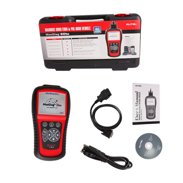 Original Autel MaxiDiag Elite MD802 Full System+DS Model Free Update Online