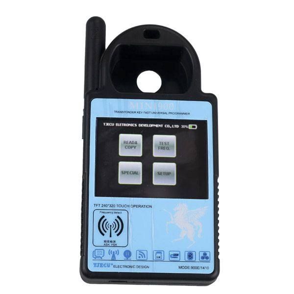 Mini ND900 Transponder Key Programmer Plus Toyo Key OBD II Key Pro Supports 4C 4D 46 G H Chips