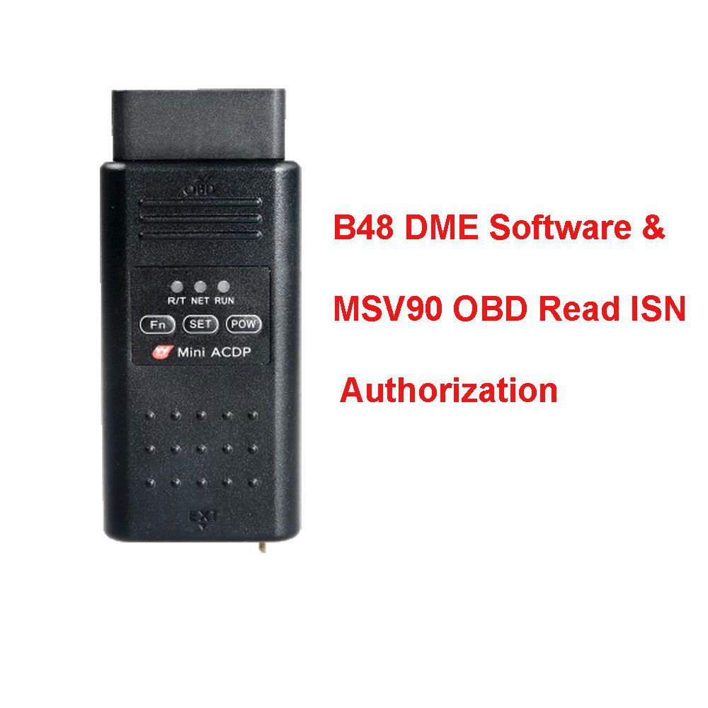 MSV90 ISN Reading via OBD Authorization for Yanhua Mini ACDP