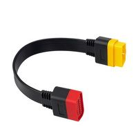 OBDII Extension cable 16 Pin Male To Female OBD2 Connector 16Pin diagnostic tool ELM327 OBD2 extended adapter 36cm