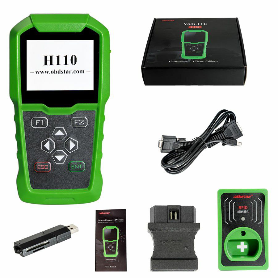 OBDSTAR H110 VAG I+C for MQB VAG IMMO+KM Tool Support NEC+24C64 and VAG 4th 5th IMMO