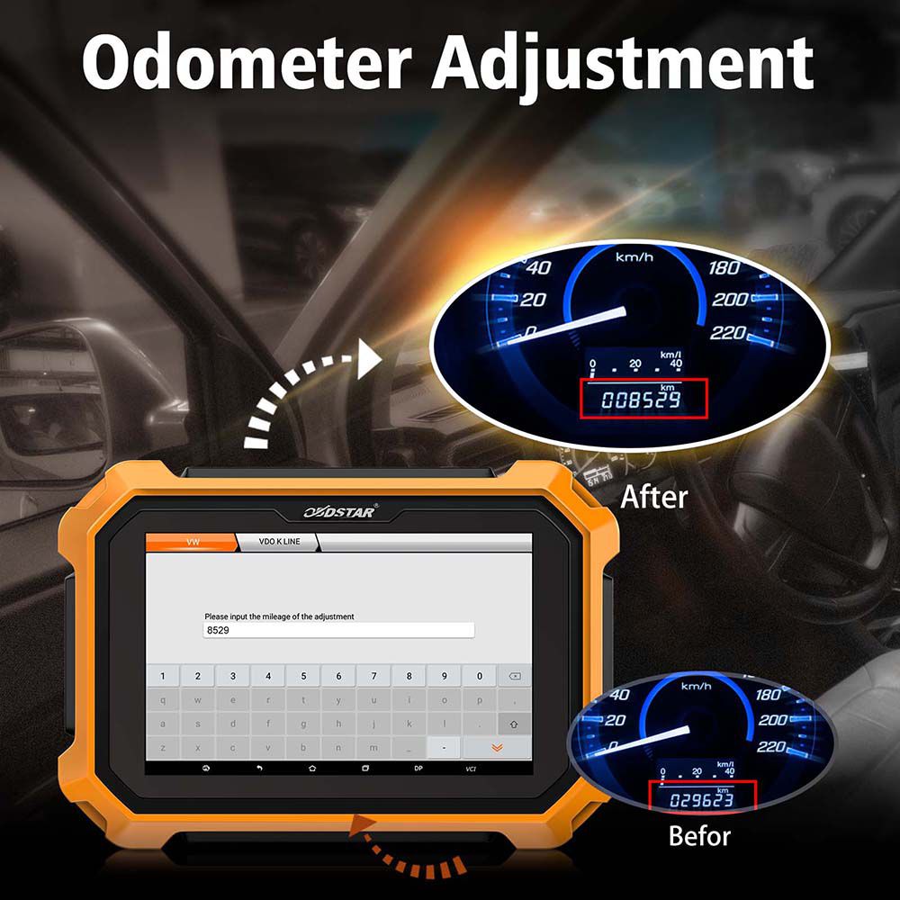 OBDSTAR X300 DP Plus X300 PAD2 C Package Full Version Get Free Renault Convertor and FCA 12+8 Adapter