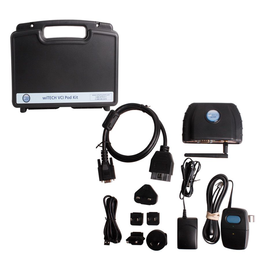 Original WiTECH VCI POD Diagnostic System V13.03.38 for Chrysler Update Online