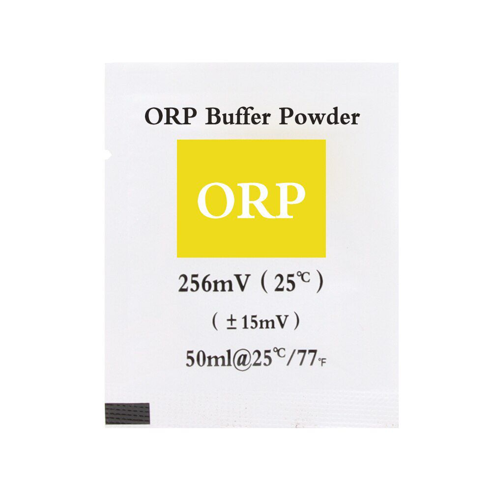 10pcs ORP calibration powder buffer powder ORP powder tester measuring calibration solution 256mV ORP meter powder