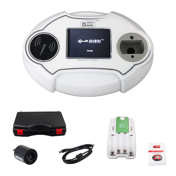 Quickly 4C/4D/46/48 Code Reader Chip Transponder Auto Key Programmer V2.14.8.16 Supports Read TOYOTA H Key