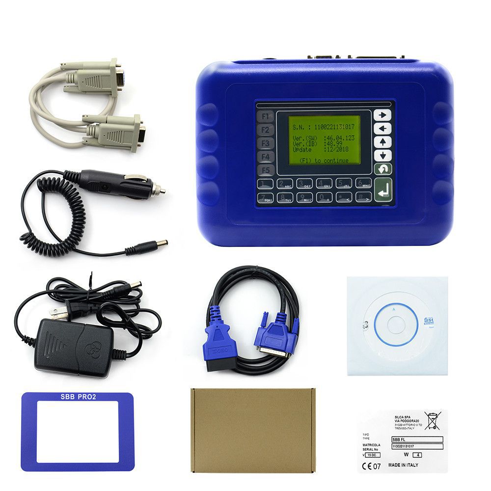 SBB Pro2 Key Programmer V48.99 Support New Cars Multi Langauge Replace SBB Key Programmer v46.02 v33.02