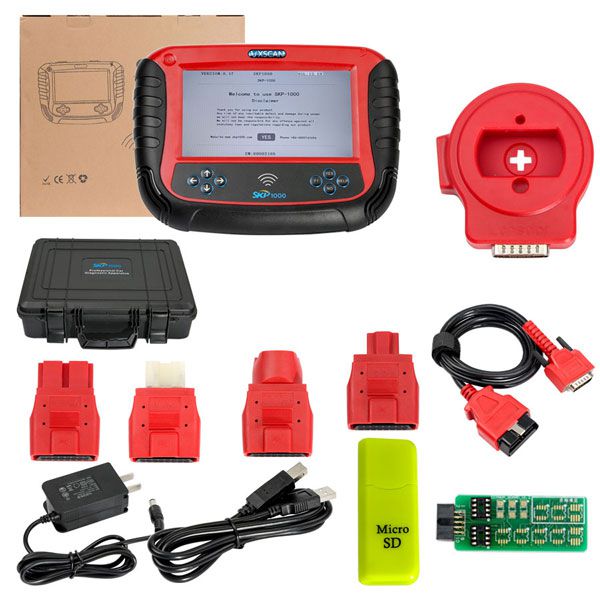 Original SKP1000 Auto Key Programmer Plus Hand-held NSPC001 Automatic Pin Code Reader For Nissan