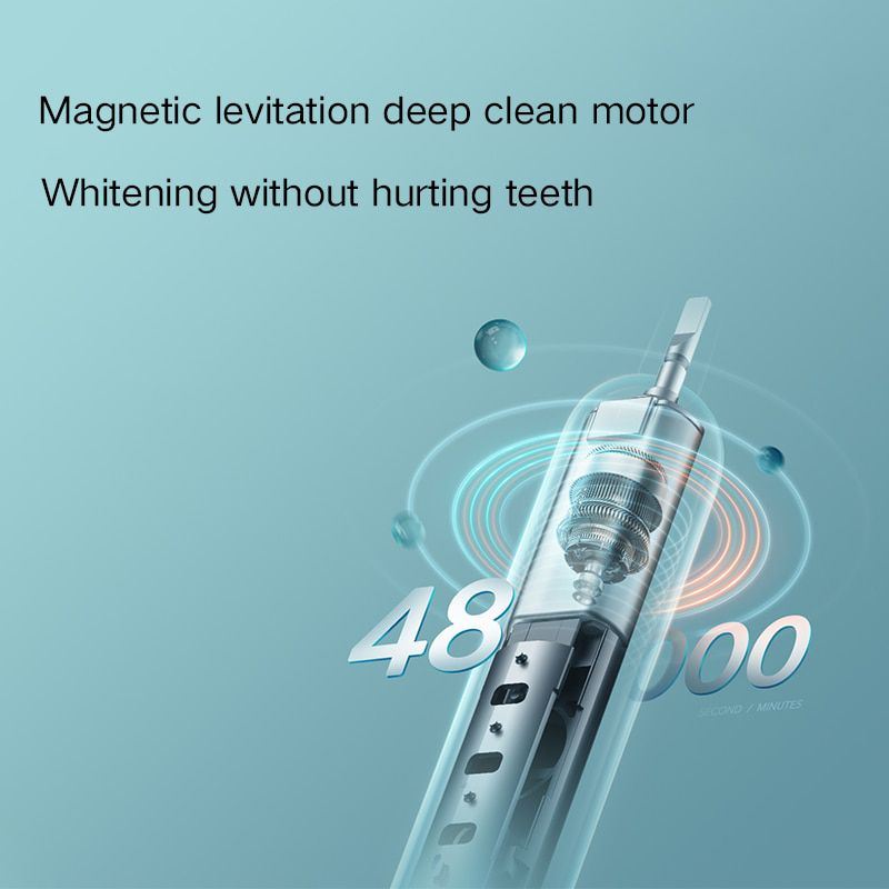 Smart Sonic electric toothbrush IPX7 Waterproof Rechargeable 30 Days Battery Life for adult top quality