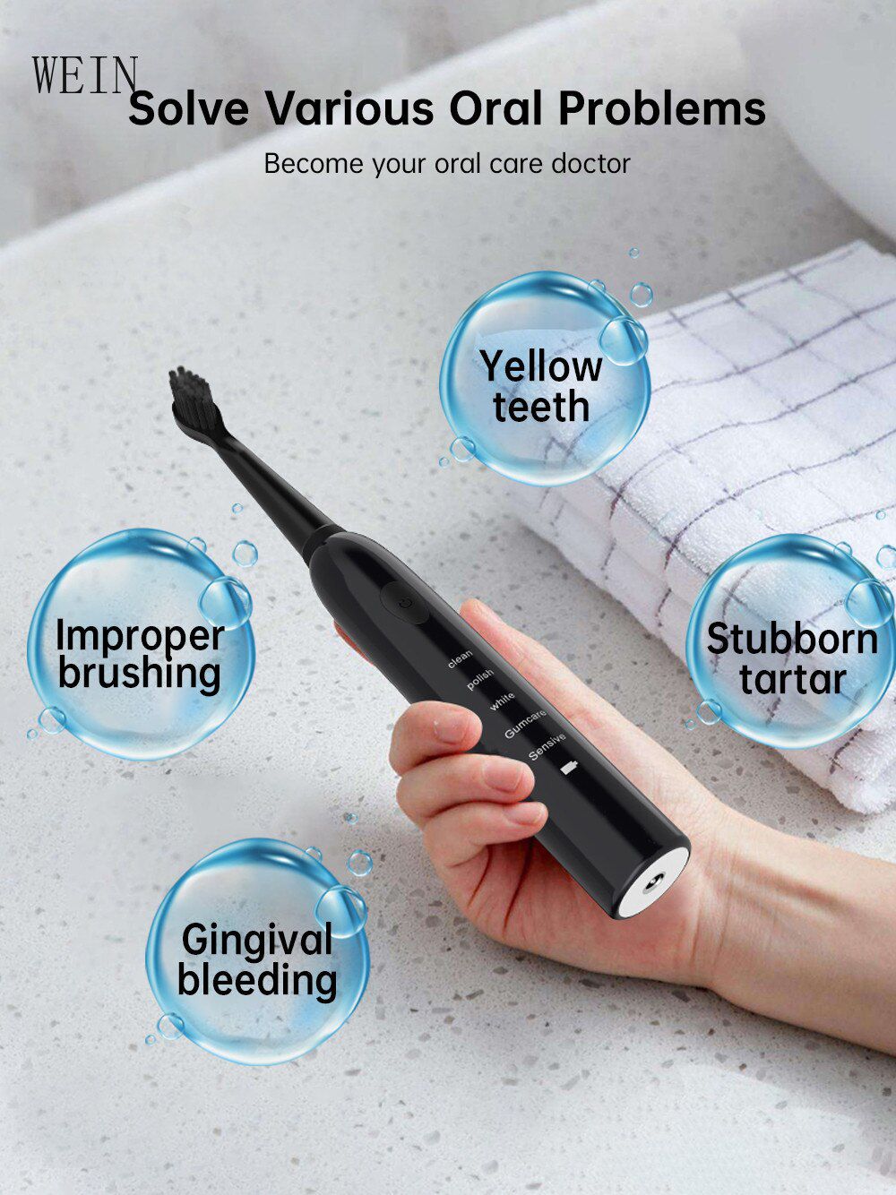 new sonic toothbrush kid electr electric toothbrush adult Waterproof Replaceable cepillo electrico Whitening Teeth Brush