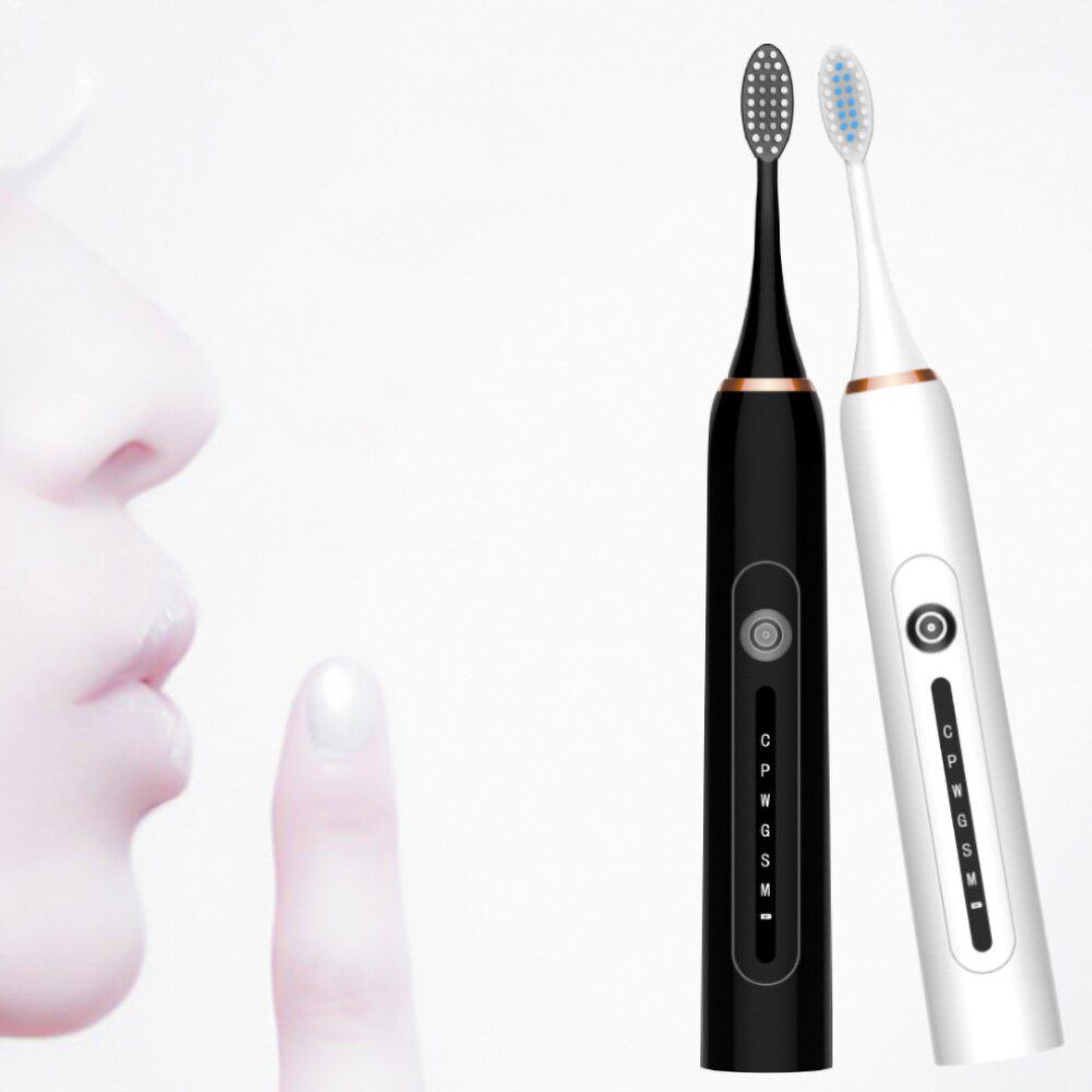 Sonic USB Electric 6 Gear Toothbrush Adult Children Household Whole Body Waterproof Mini Electric Toothbrush Oral Cleaning Tool