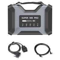 SUPER MB PRO M6 Wireless Star Diagnosis Tool with Multiplexer + Lan Cable + Main Test Cable