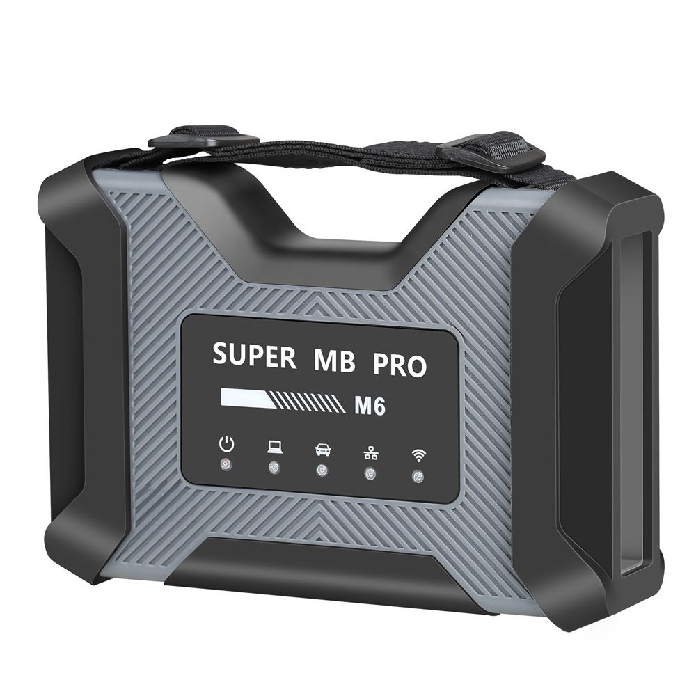 SUPER MB PRO M6 Wireless Star Diagnosis Tool with Multiplexer + Lan Cable + Main Test Cable